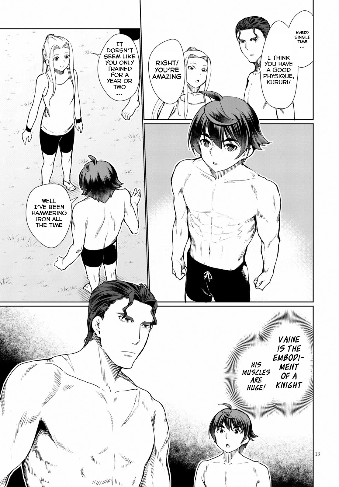 Botsuraku Youtei Nanode, Kajishokunin wo Mezasu chapter 28 page 14