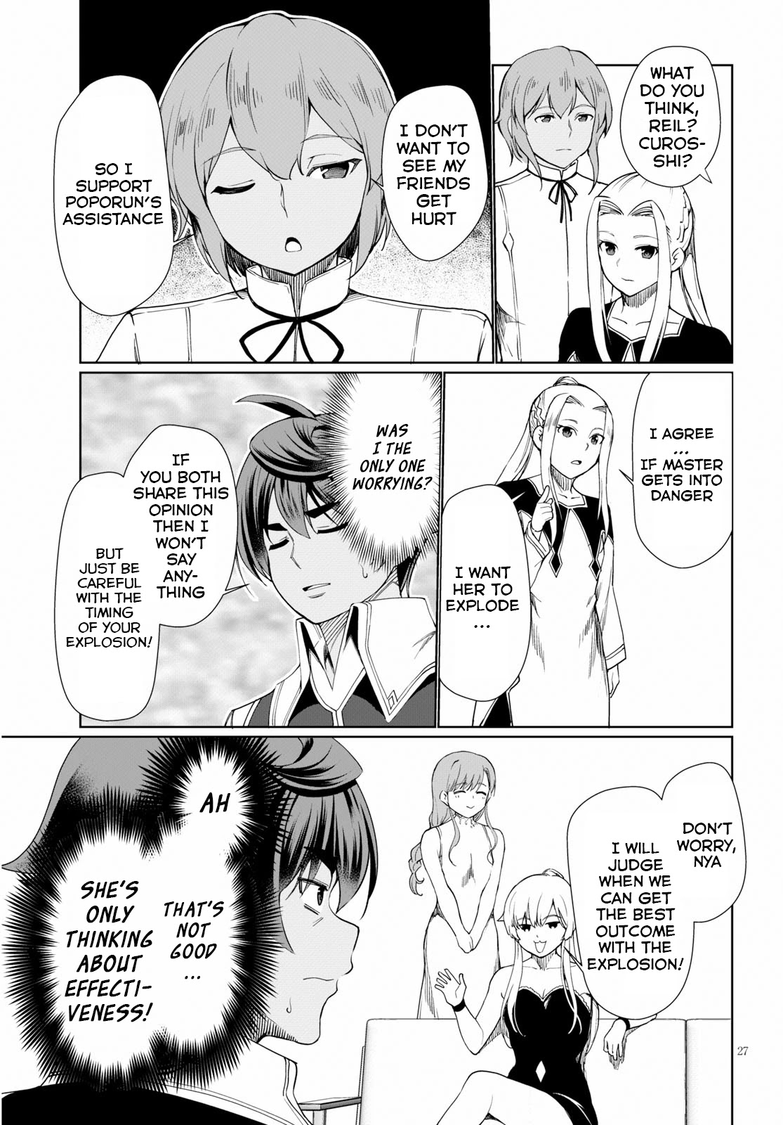 Botsuraku Youtei Nanode, Kajishokunin wo Mezasu chapter 28 page 28