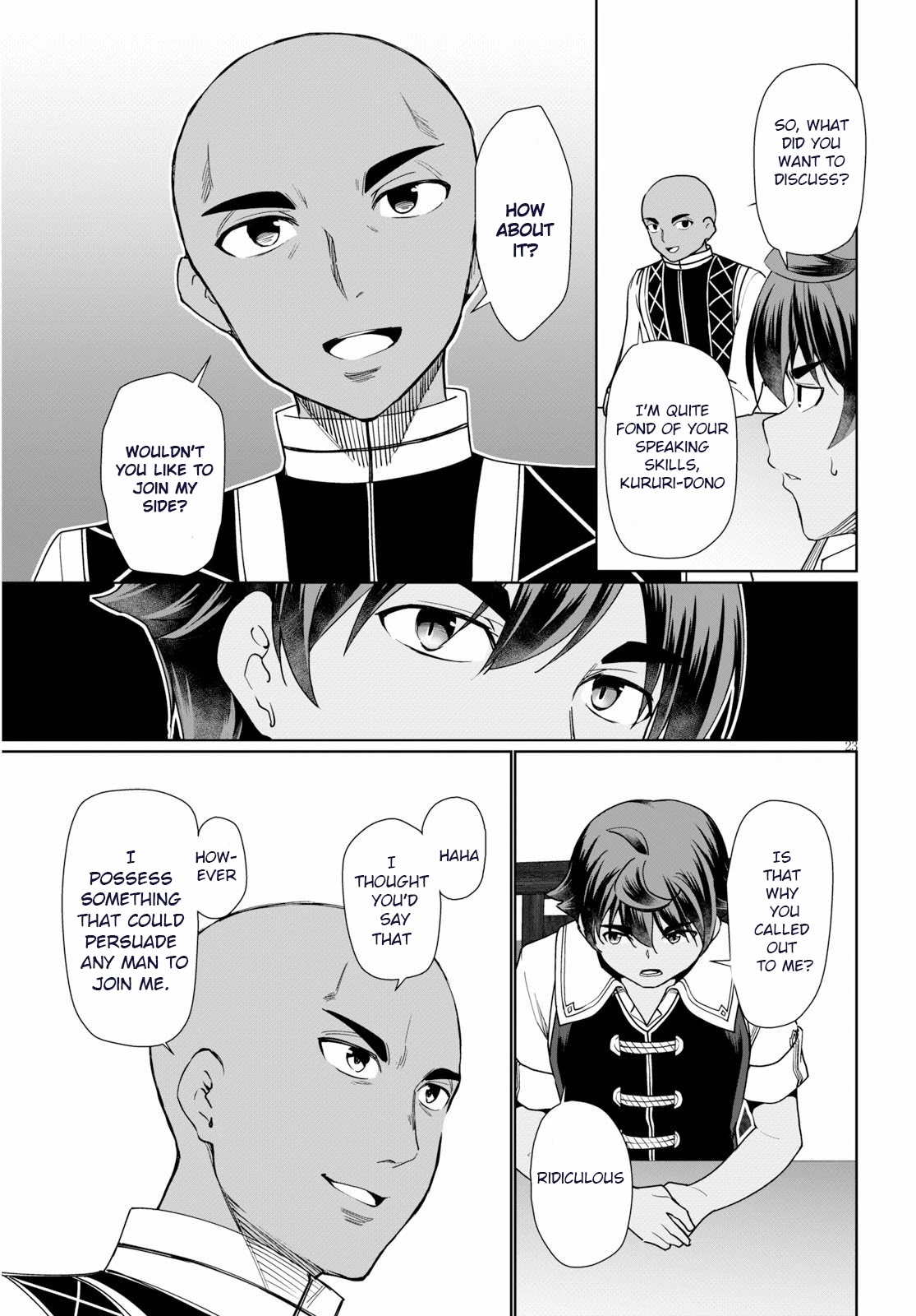 Botsuraku Youtei Nanode, Kajishokunin wo Mezasu chapter 29 page 24