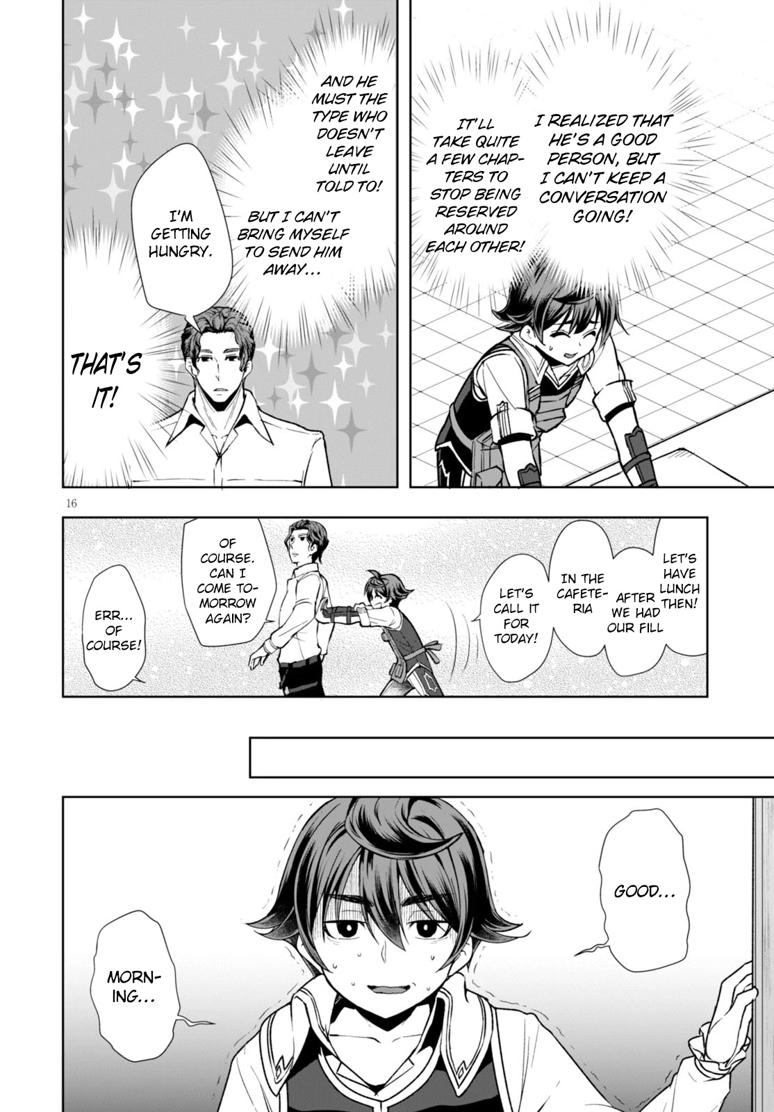 Botsuraku Youtei Nanode, Kajishokunin wo Mezasu chapter 3 page 16