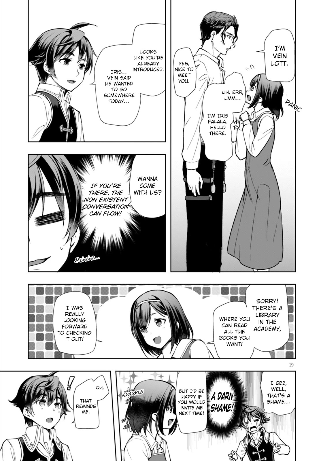 Botsuraku Youtei Nanode, Kajishokunin wo Mezasu chapter 3 page 19