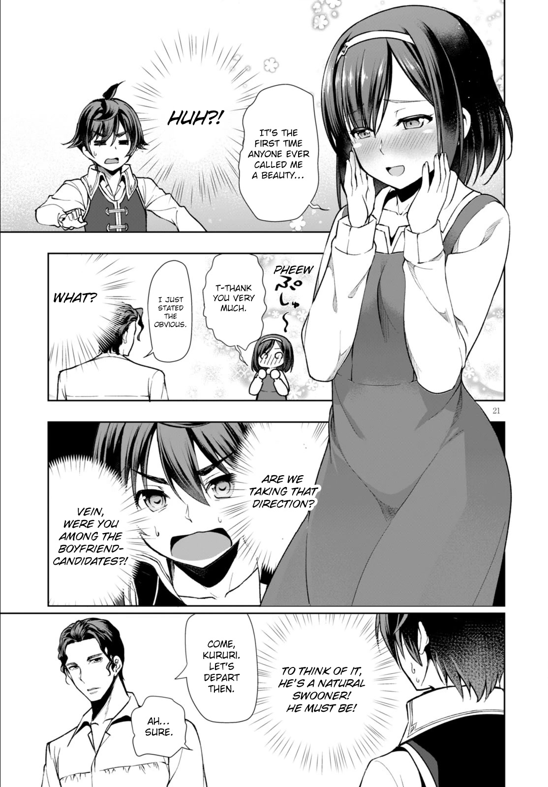 Botsuraku Youtei Nanode, Kajishokunin wo Mezasu chapter 3 page 21