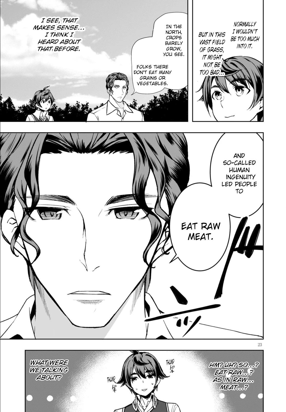 Botsuraku Youtei Nanode, Kajishokunin wo Mezasu chapter 3 page 23