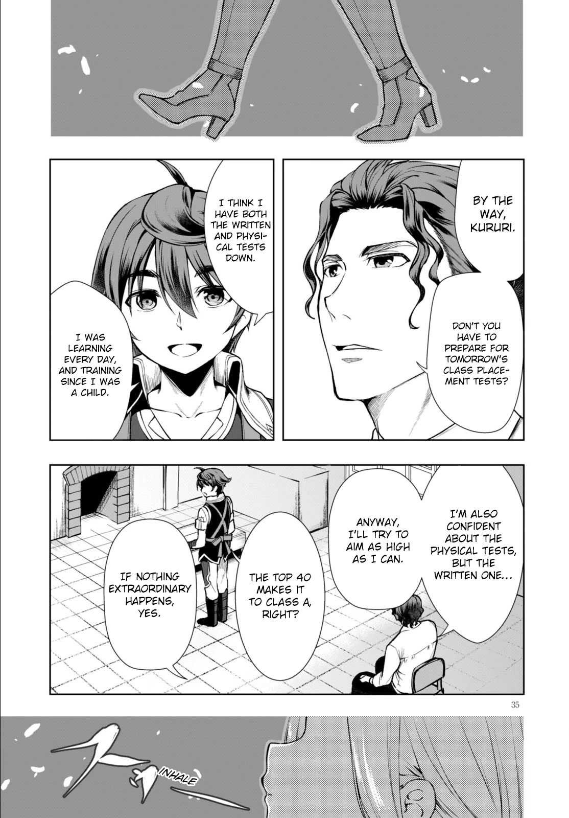 Botsuraku Youtei Nanode, Kajishokunin wo Mezasu chapter 3 page 34