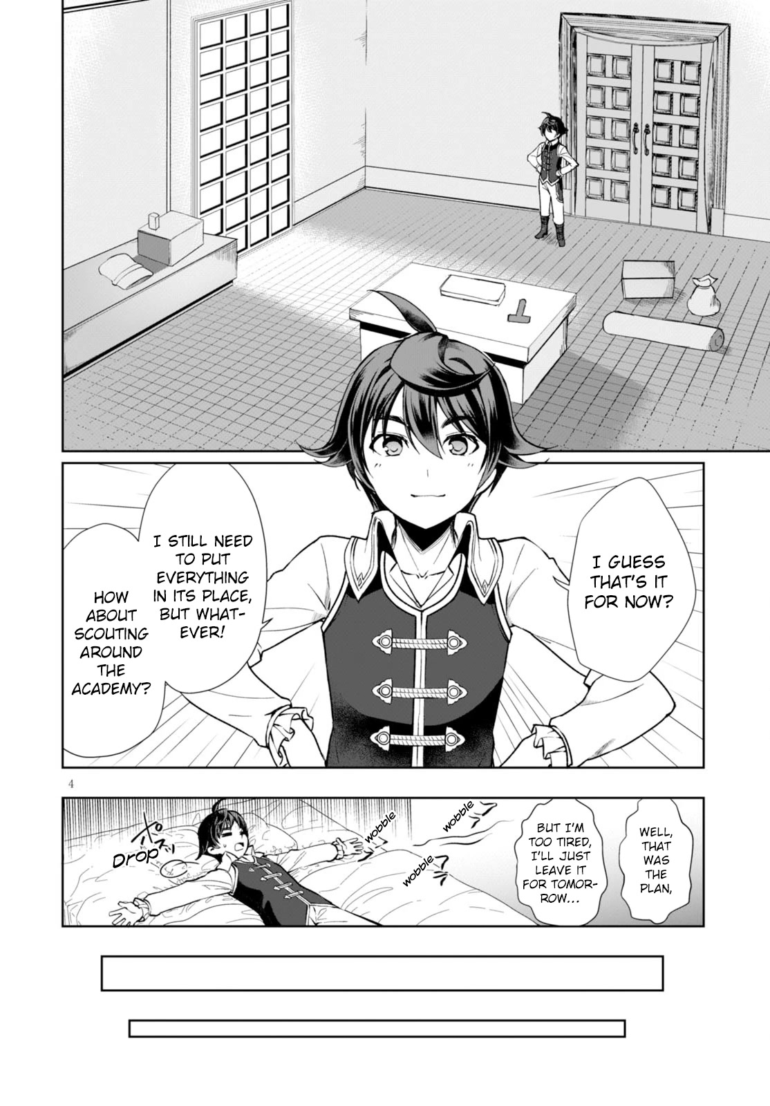 Botsuraku Youtei Nanode, Kajishokunin wo Mezasu chapter 3 page 4