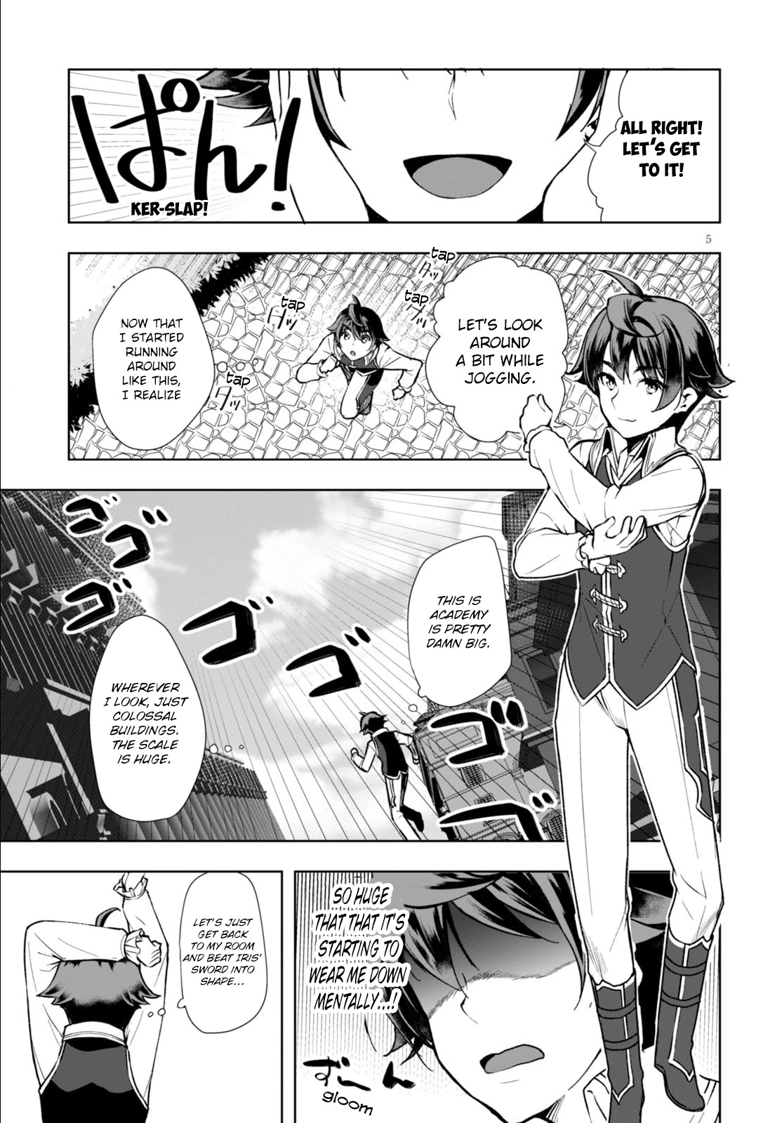 Botsuraku Youtei Nanode, Kajishokunin wo Mezasu chapter 3 page 5