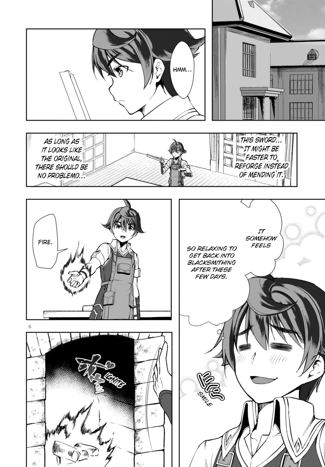 Botsuraku Youtei Nanode, Kajishokunin wo Mezasu chapter 3 page 6