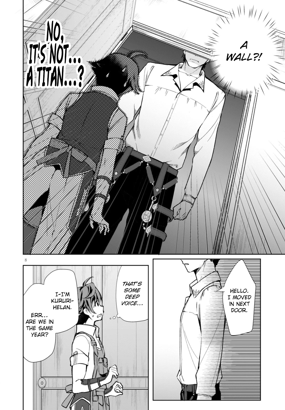 Botsuraku Youtei Nanode, Kajishokunin wo Mezasu chapter 3 page 8