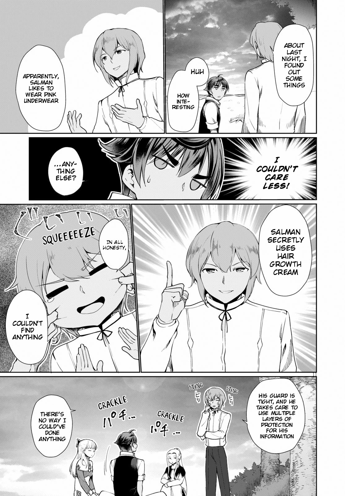 Botsuraku Youtei Nanode, Kajishokunin wo Mezasu chapter 30 page 12