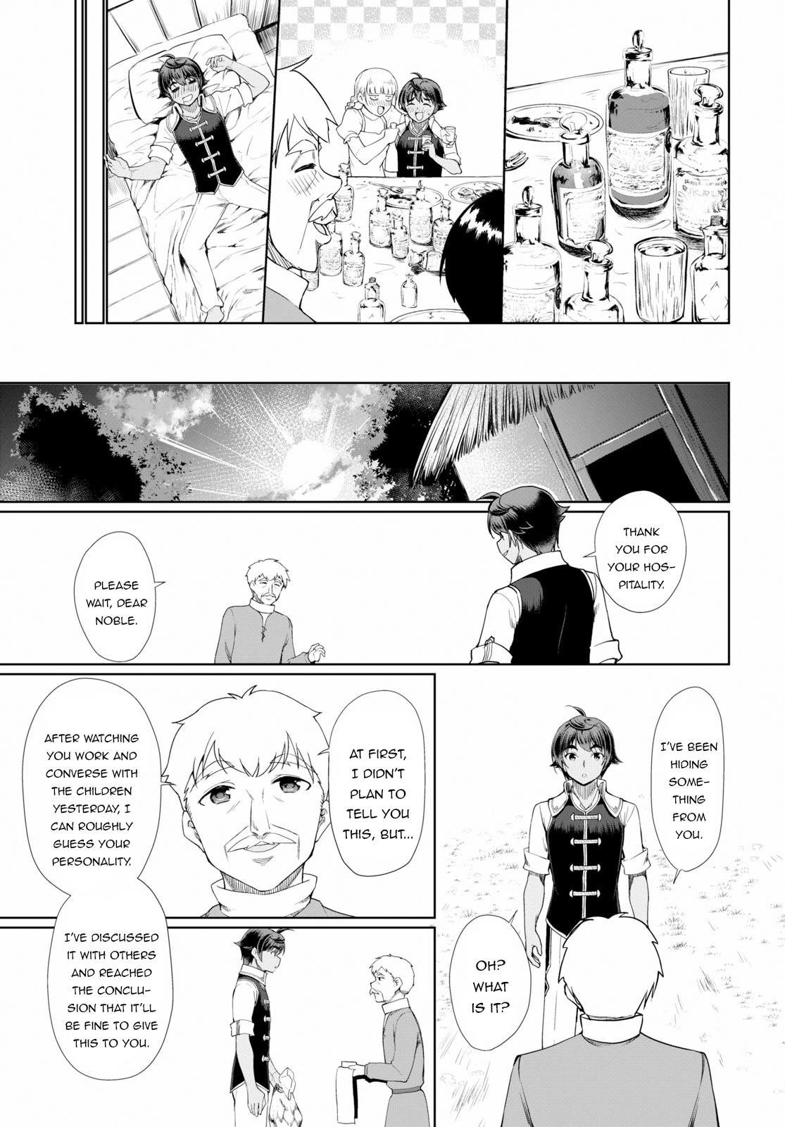 Botsuraku Youtei Nanode, Kajishokunin wo Mezasu chapter 32 page 12