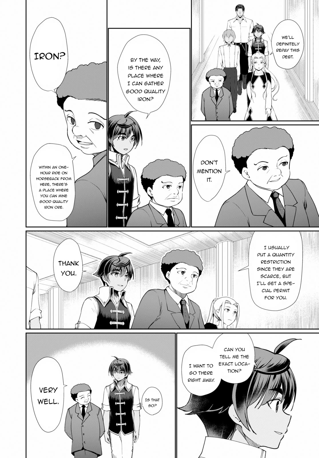 Botsuraku Youtei Nanode, Kajishokunin wo Mezasu chapter 32 page 5