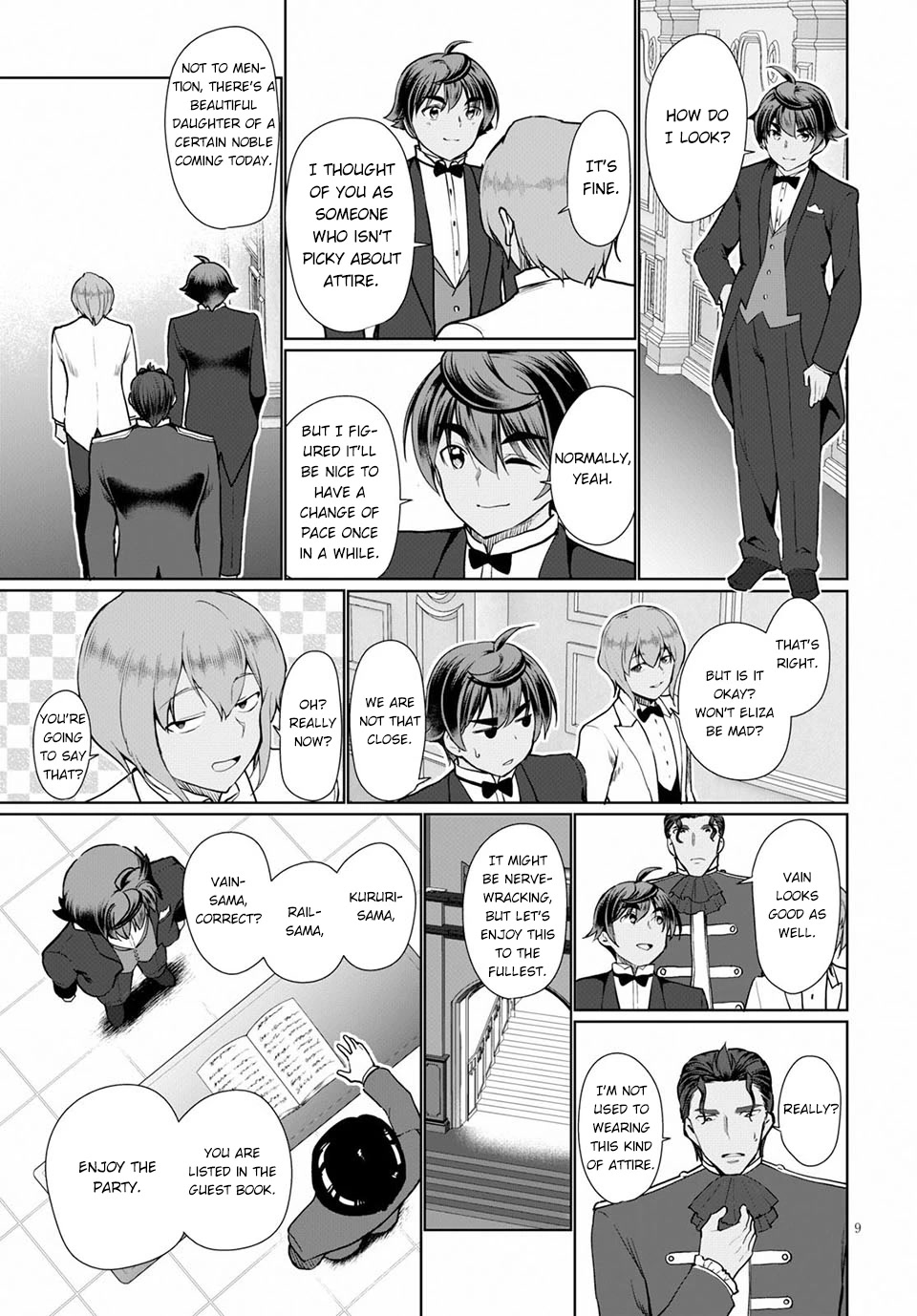 Botsuraku Youtei Nanode, Kajishokunin wo Mezasu chapter 33 page 10