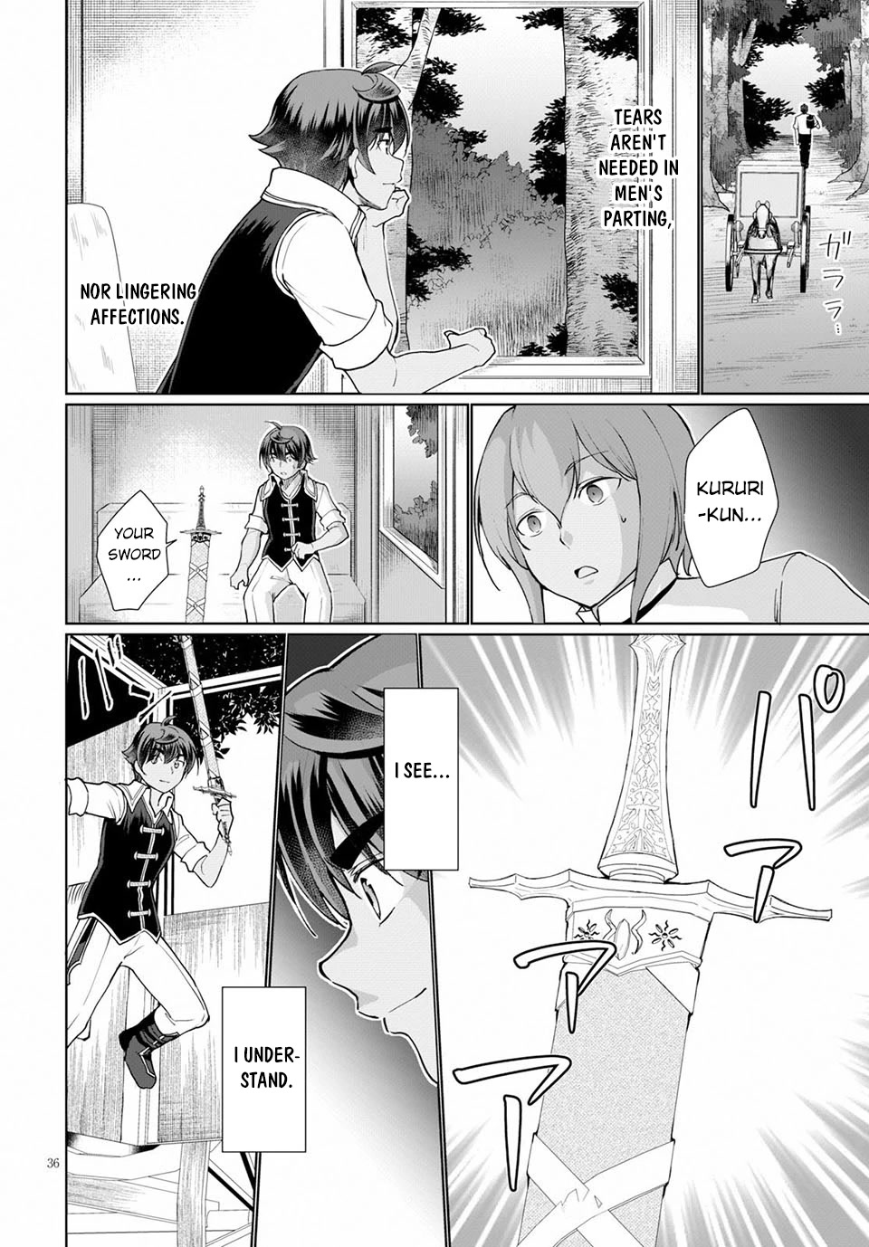 Botsuraku Youtei Nanode, Kajishokunin wo Mezasu chapter 33 page 37