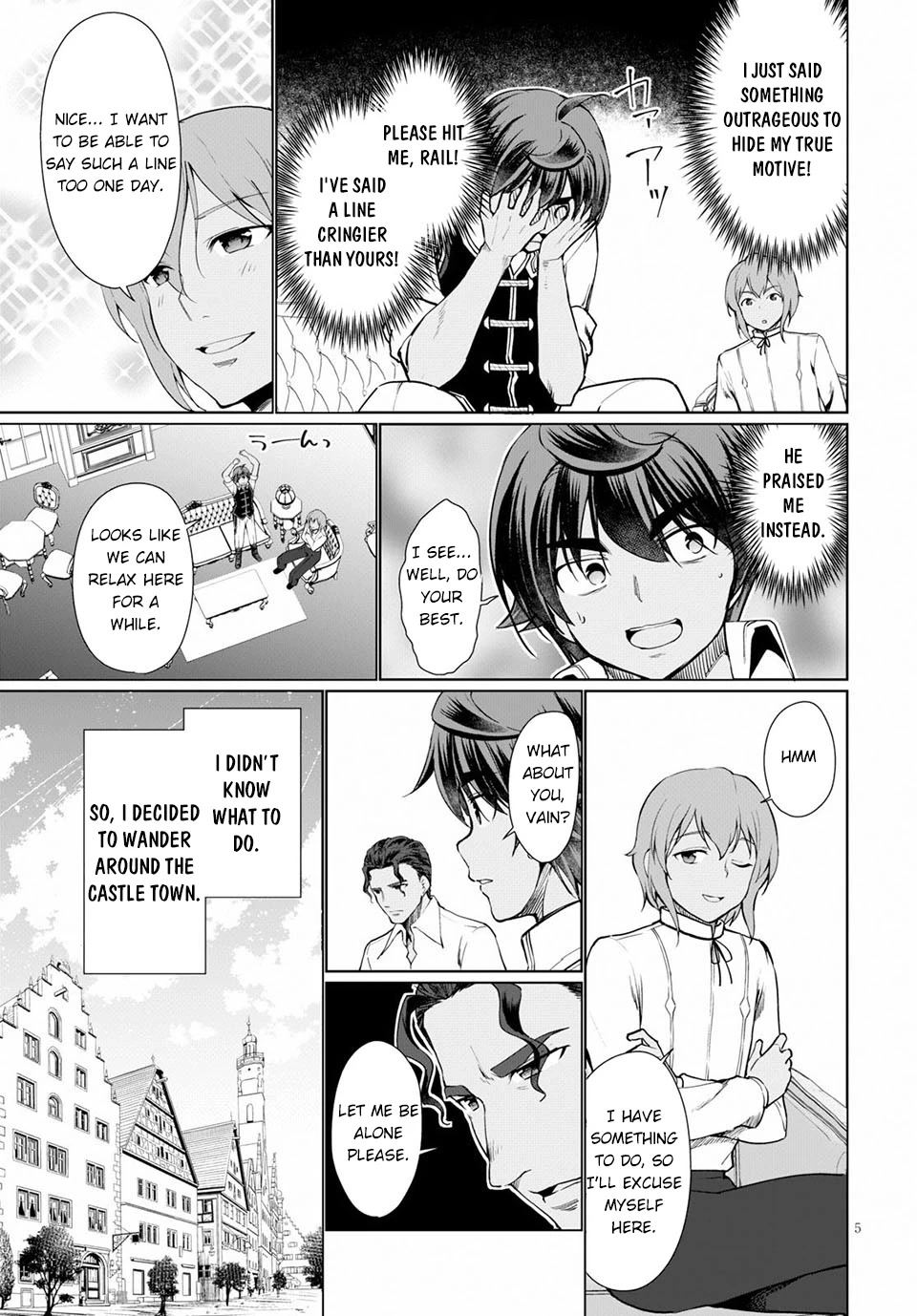 Botsuraku Youtei Nanode, Kajishokunin wo Mezasu chapter 33 page 6