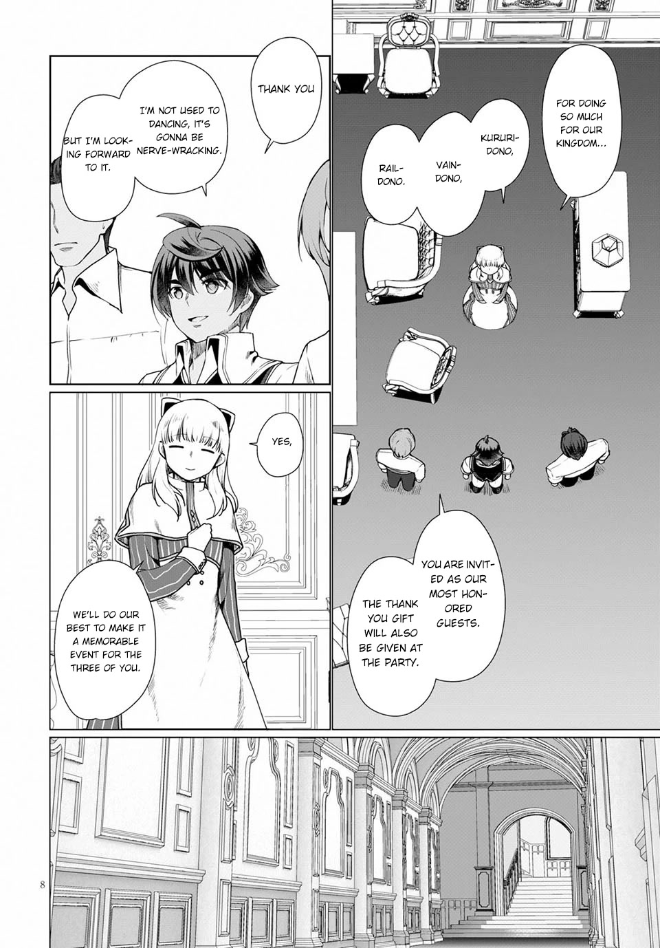 Botsuraku Youtei Nanode, Kajishokunin wo Mezasu chapter 33 page 9