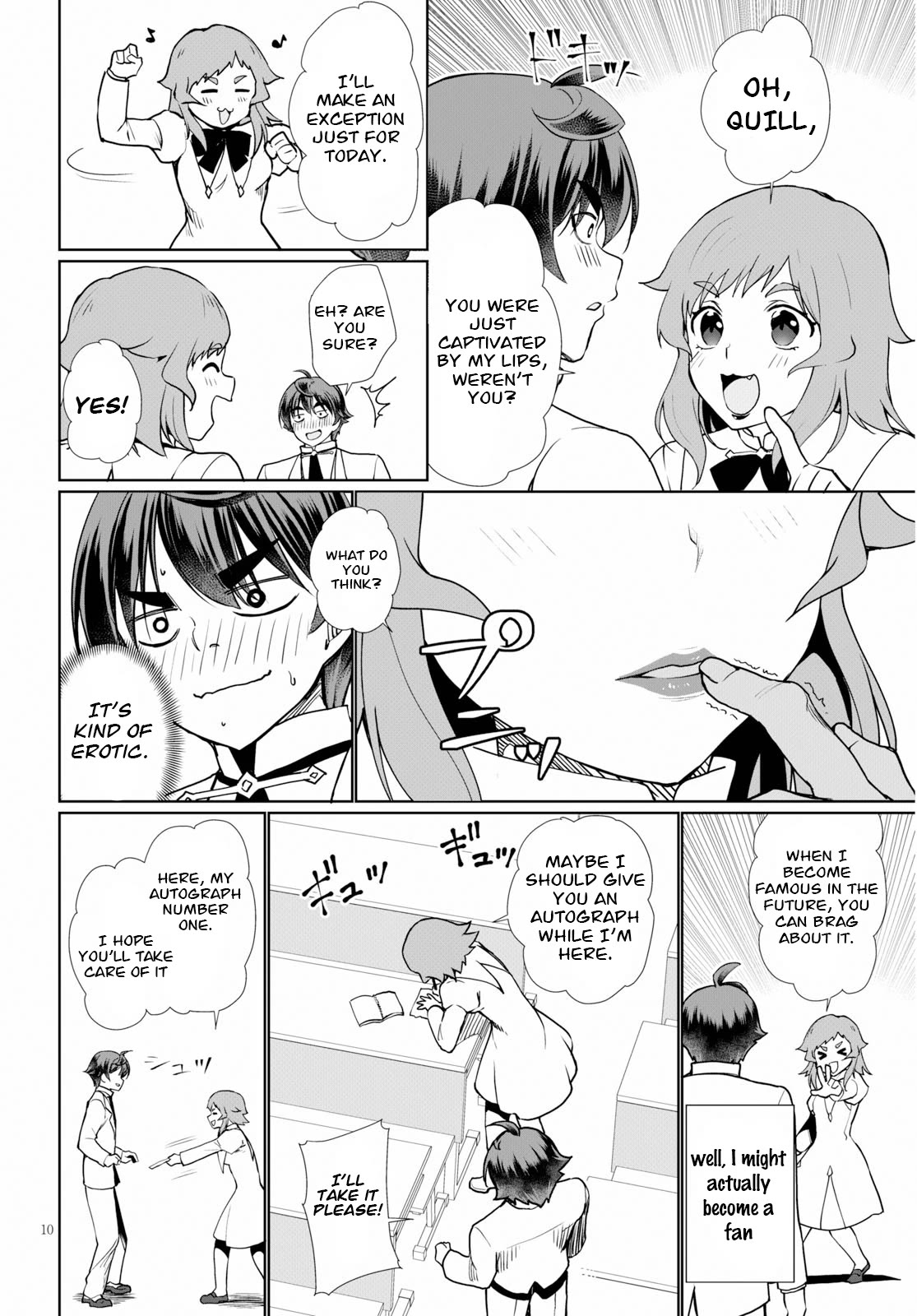 Botsuraku Youtei Nanode, Kajishokunin wo Mezasu chapter 35 page 10