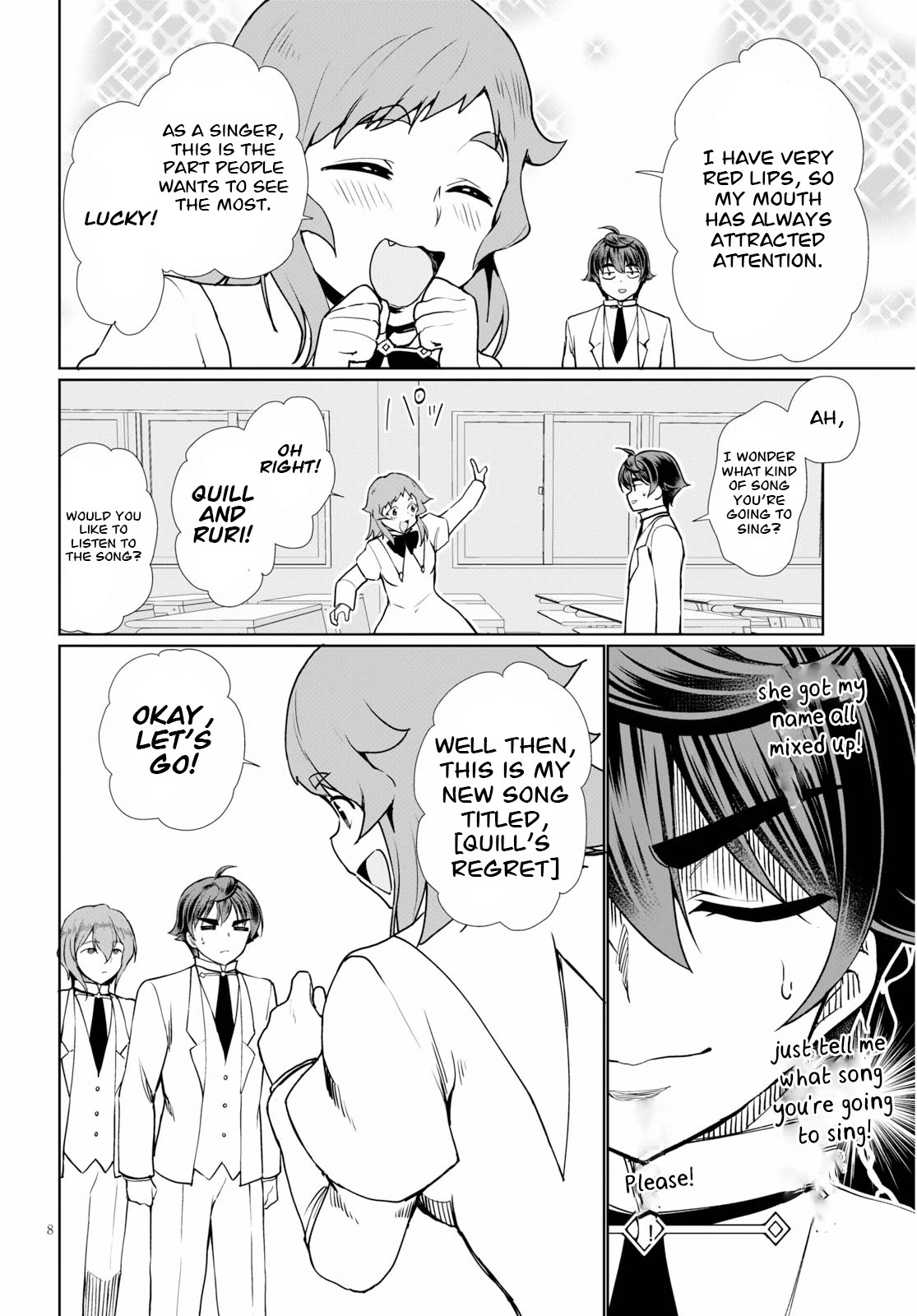 Botsuraku Youtei Nanode, Kajishokunin wo Mezasu chapter 35 page 8