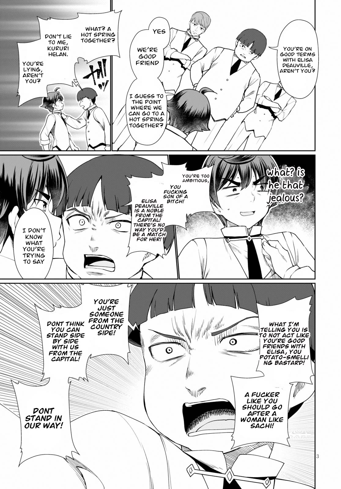 Botsuraku Youtei Nanode, Kajishokunin wo Mezasu chapter 36 page 5
