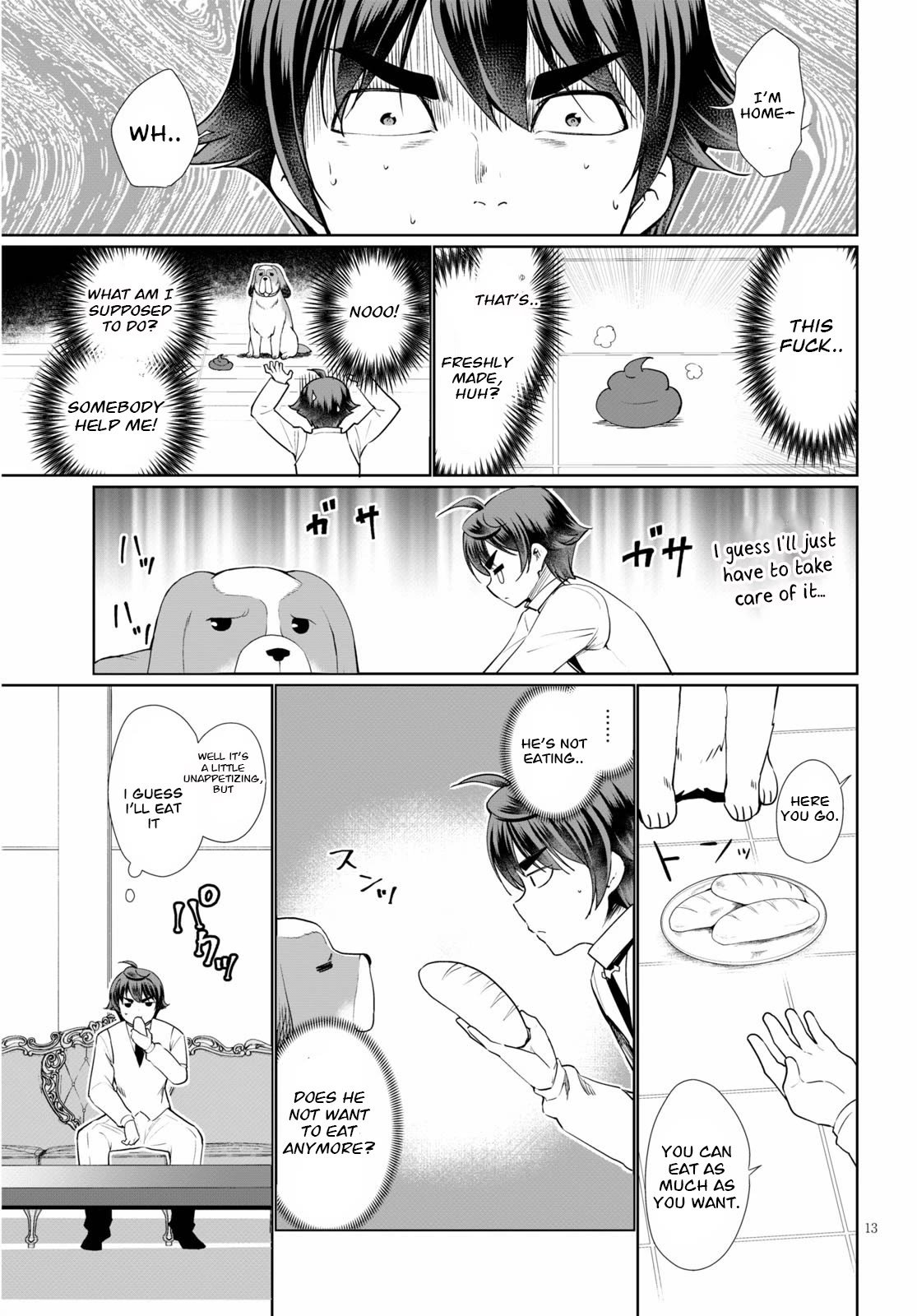 Botsuraku Youtei Nanode, Kajishokunin wo Mezasu chapter 37 page 13