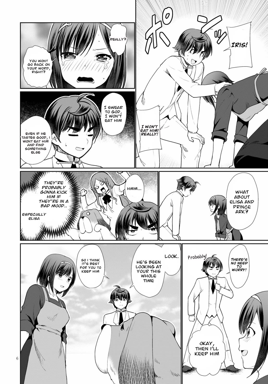 Botsuraku Youtei Nanode, Kajishokunin wo Mezasu chapter 37 page 6