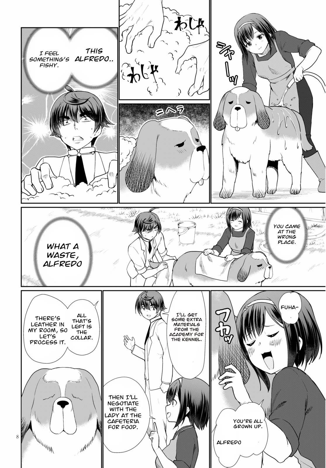 Botsuraku Youtei Nanode, Kajishokunin wo Mezasu chapter 37 page 8