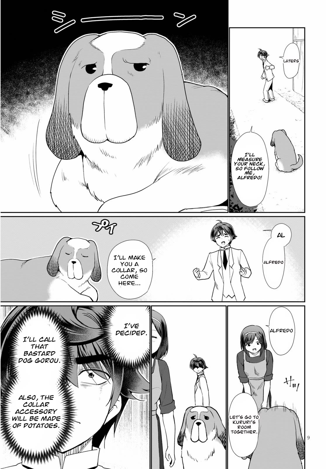 Botsuraku Youtei Nanode, Kajishokunin wo Mezasu chapter 37 page 9