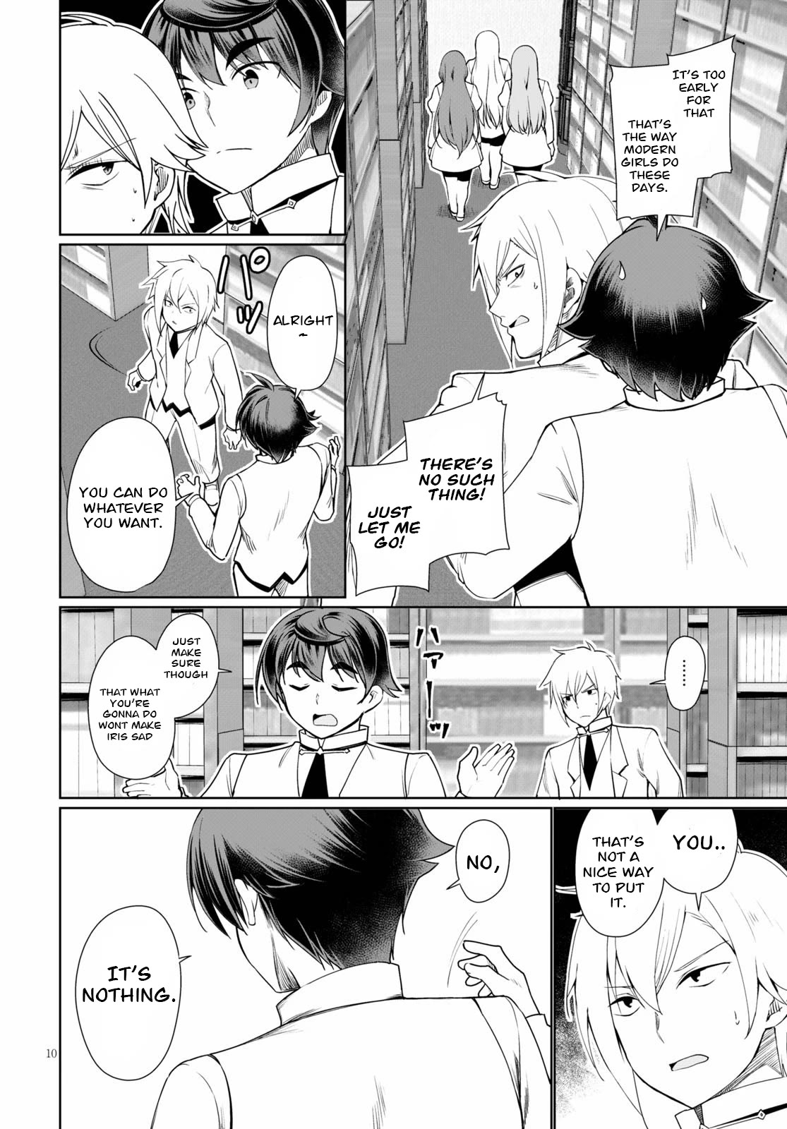 Botsuraku Youtei Nanode, Kajishokunin wo Mezasu chapter 38 page 10