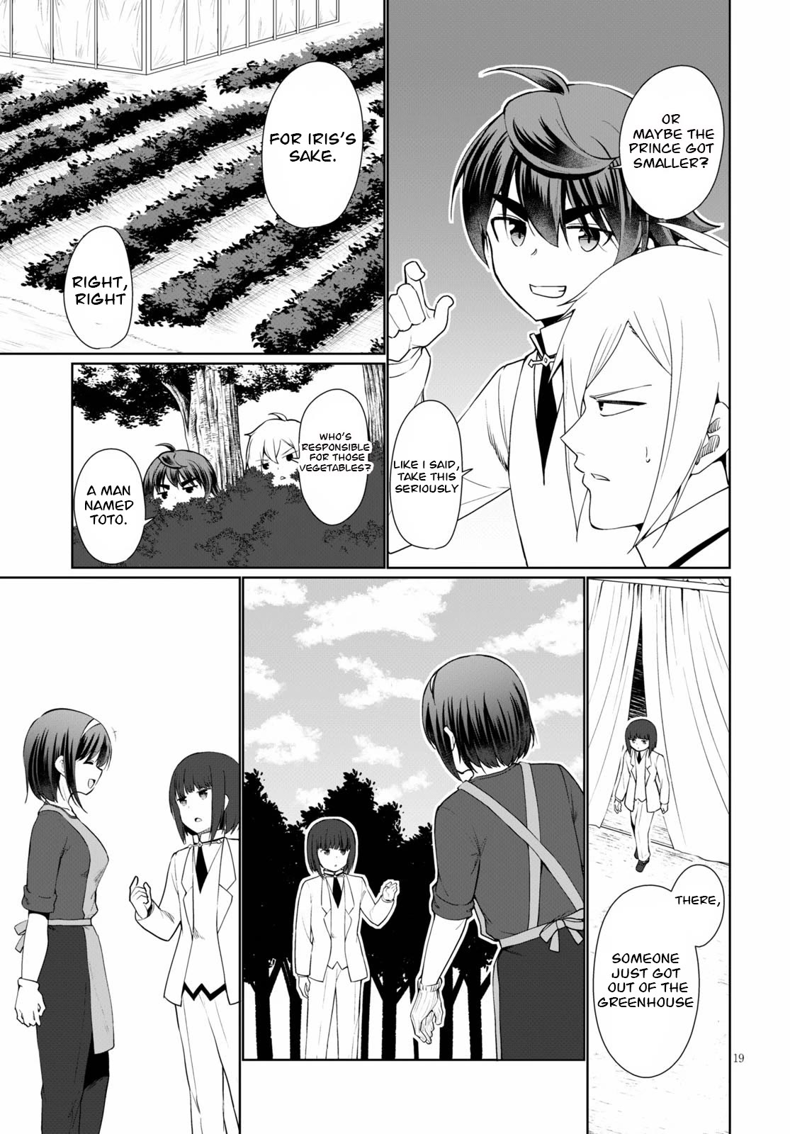 Botsuraku Youtei Nanode, Kajishokunin wo Mezasu chapter 38 page 19