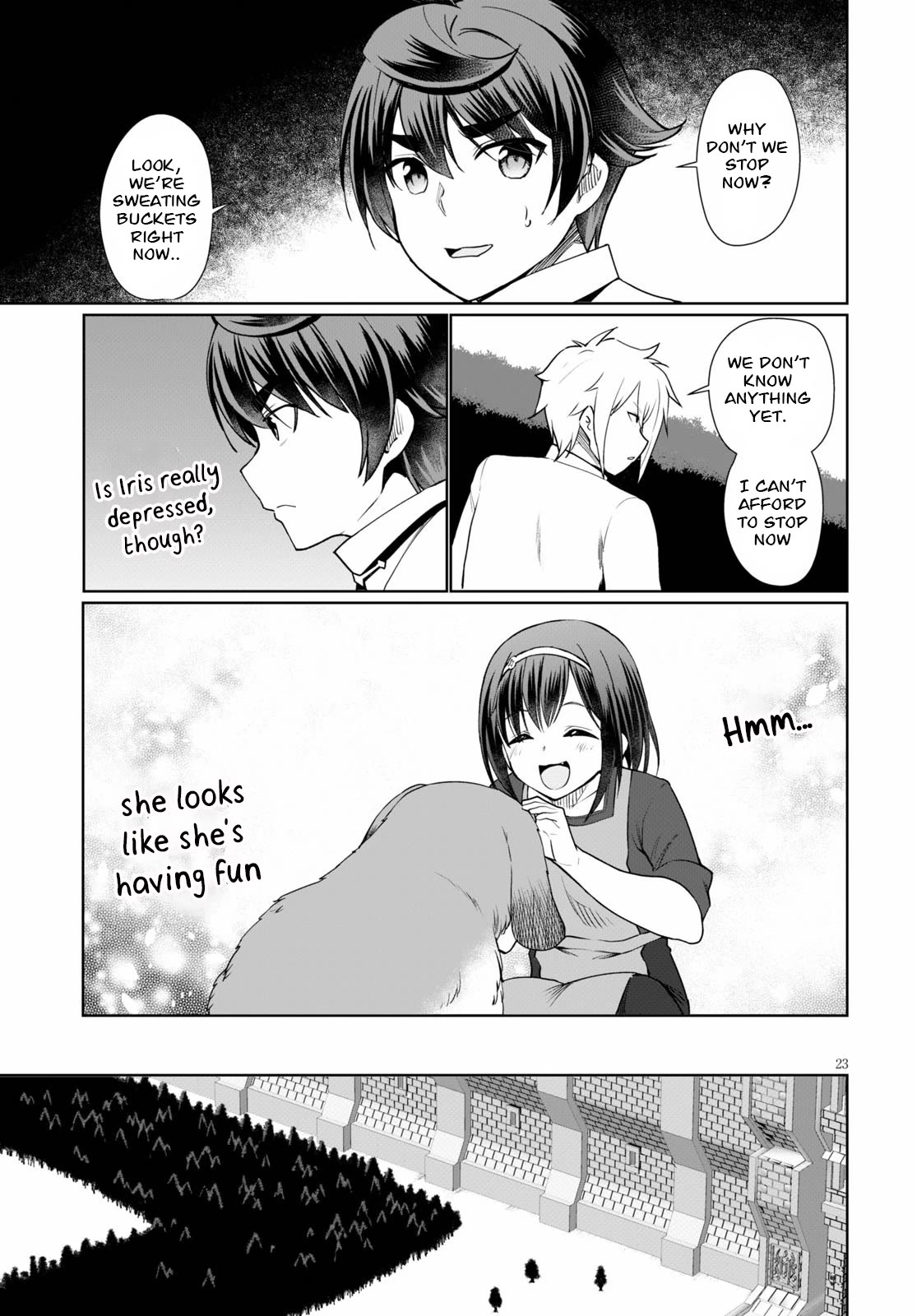 Botsuraku Youtei Nanode, Kajishokunin wo Mezasu chapter 38 page 23