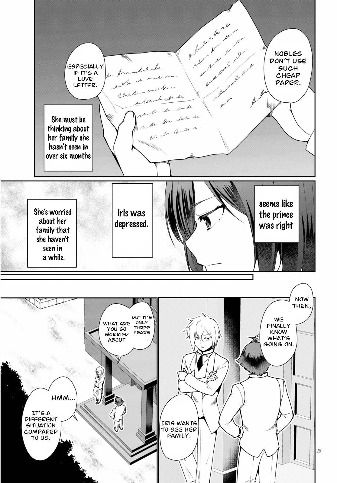 Botsuraku Youtei Nanode, Kajishokunin wo Mezasu chapter 38 page 25