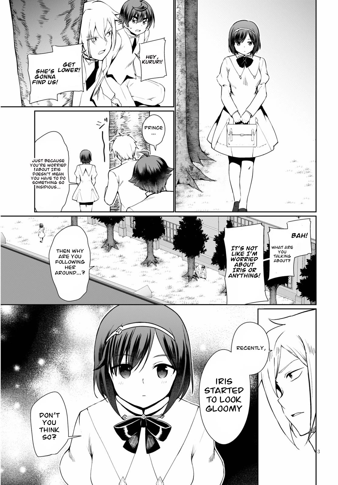 Botsuraku Youtei Nanode, Kajishokunin wo Mezasu chapter 38 page 3