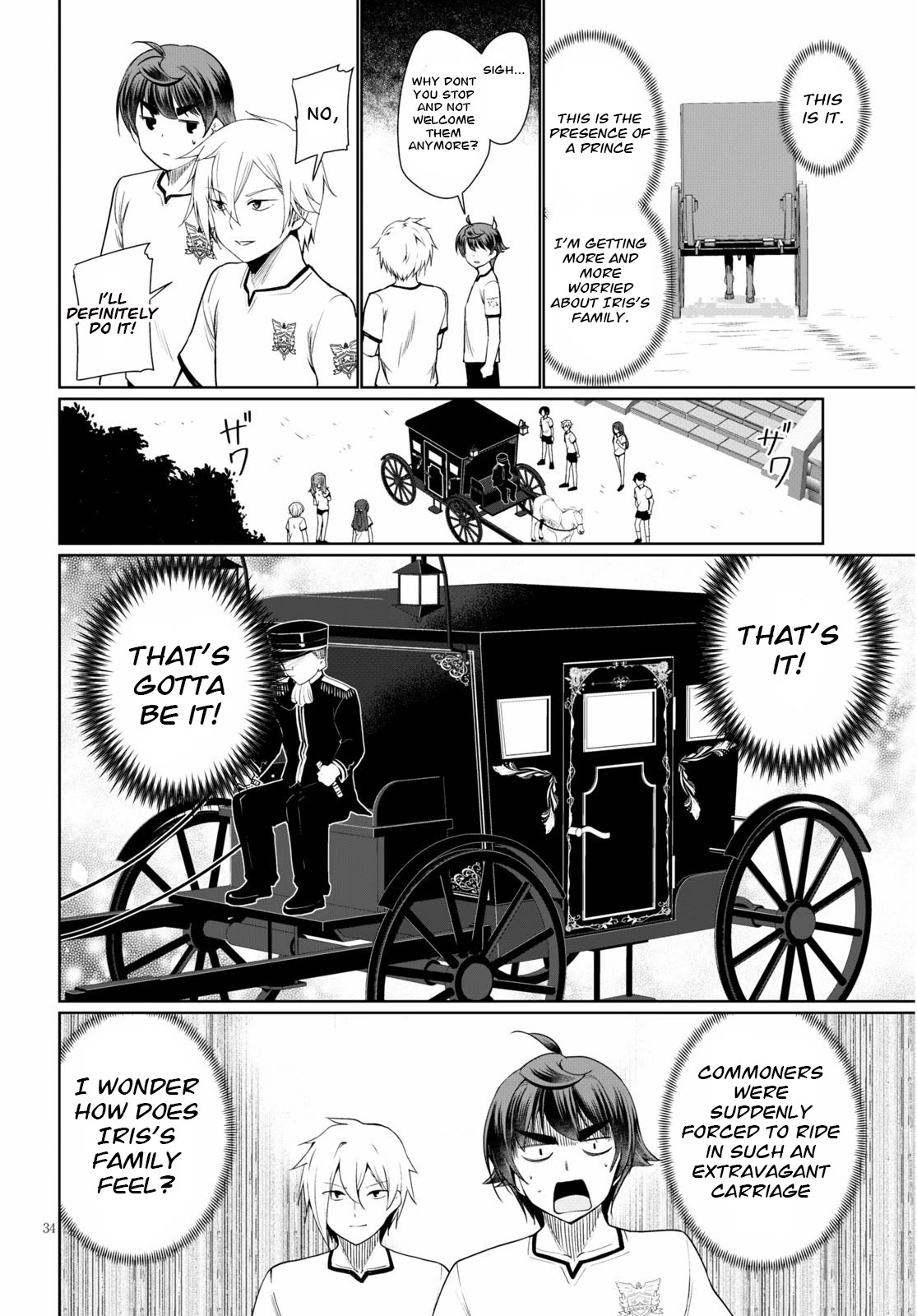 Botsuraku Youtei Nanode, Kajishokunin wo Mezasu chapter 38 page 34