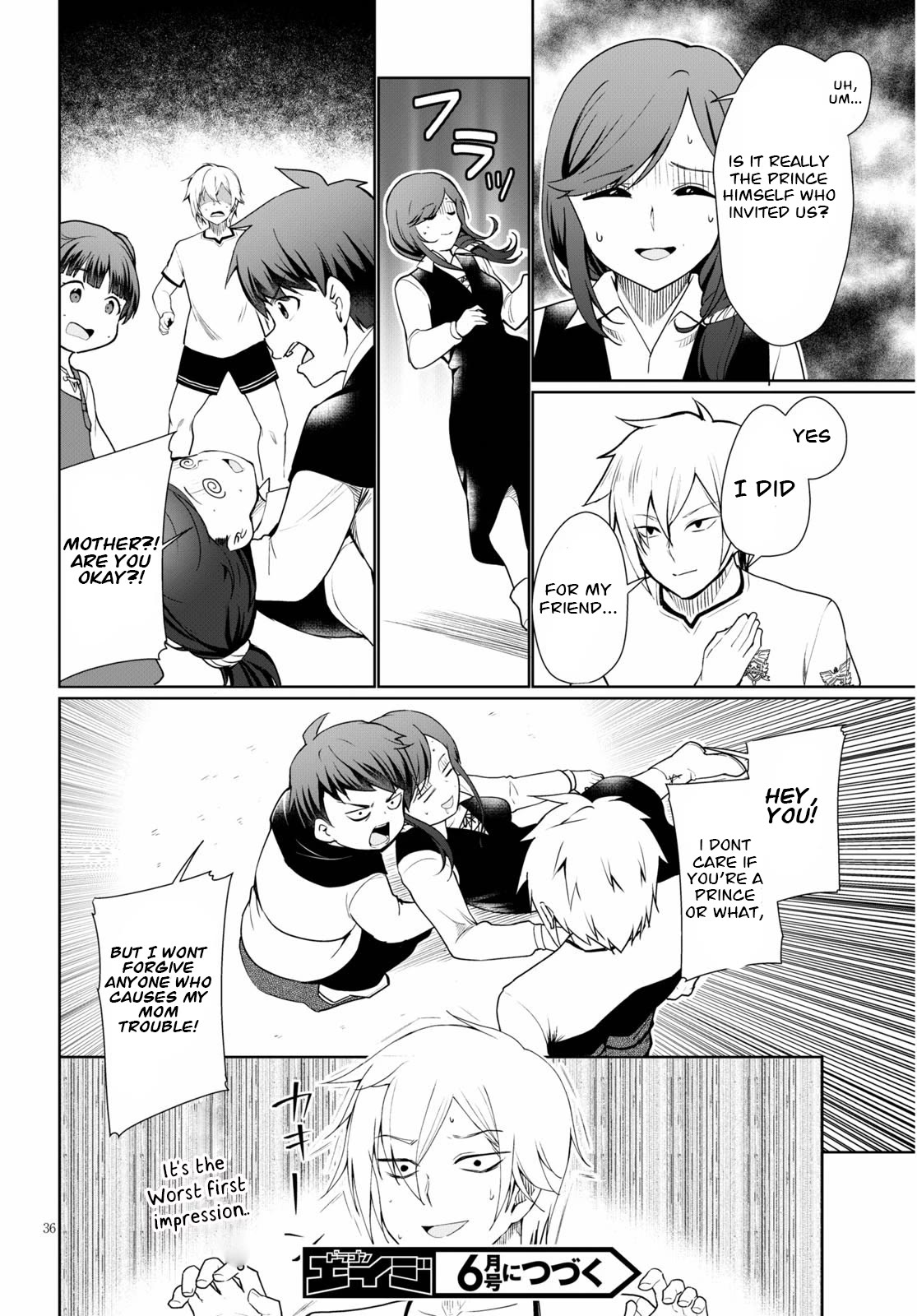 Botsuraku Youtei Nanode, Kajishokunin wo Mezasu chapter 38 page 36