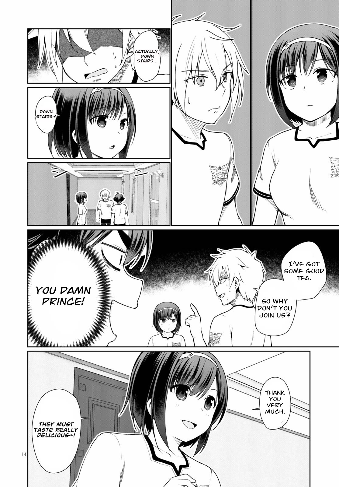 Botsuraku Youtei Nanode, Kajishokunin wo Mezasu chapter 39 page 14