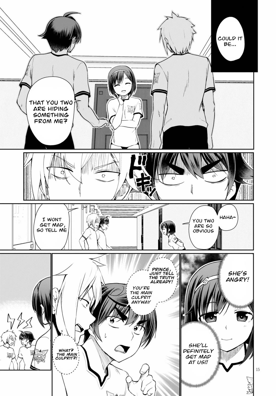 Botsuraku Youtei Nanode, Kajishokunin wo Mezasu chapter 39 page 15