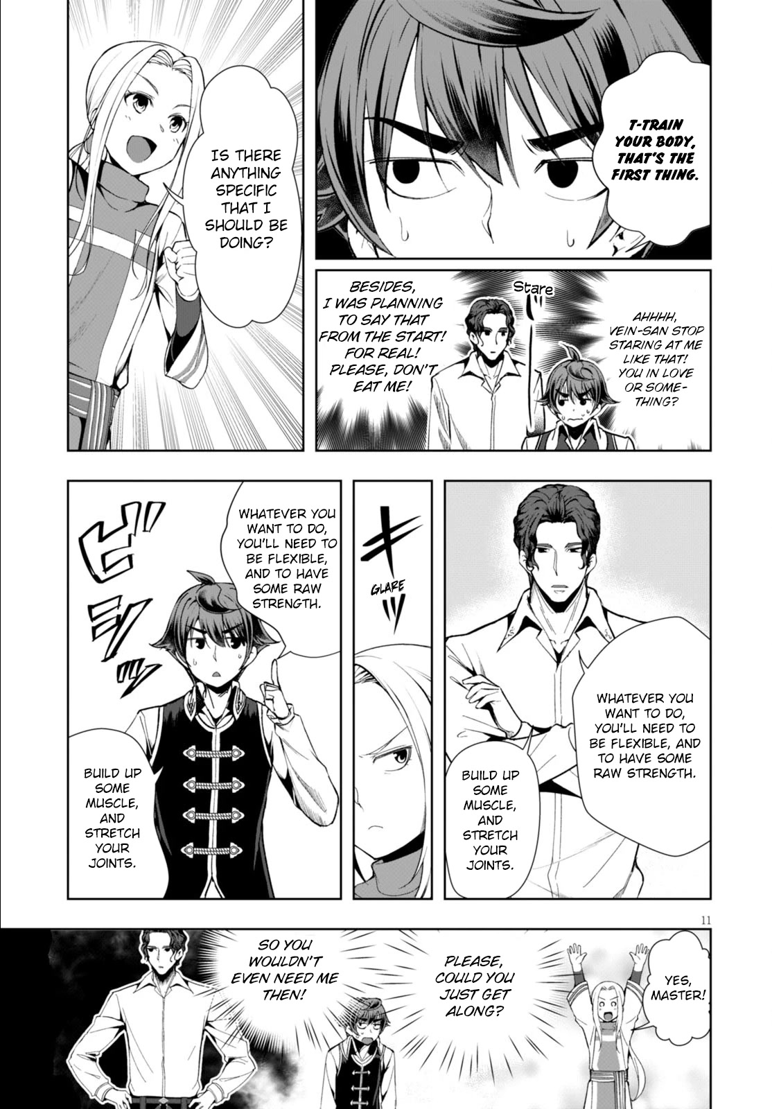 Botsuraku Youtei Nanode, Kajishokunin wo Mezasu chapter 4 page 12