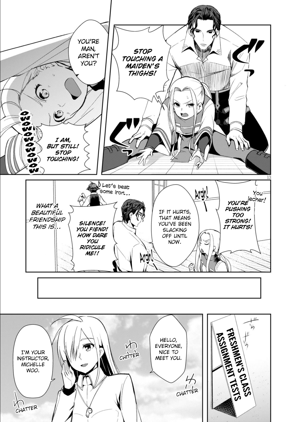 Botsuraku Youtei Nanode, Kajishokunin wo Mezasu chapter 4 page 14