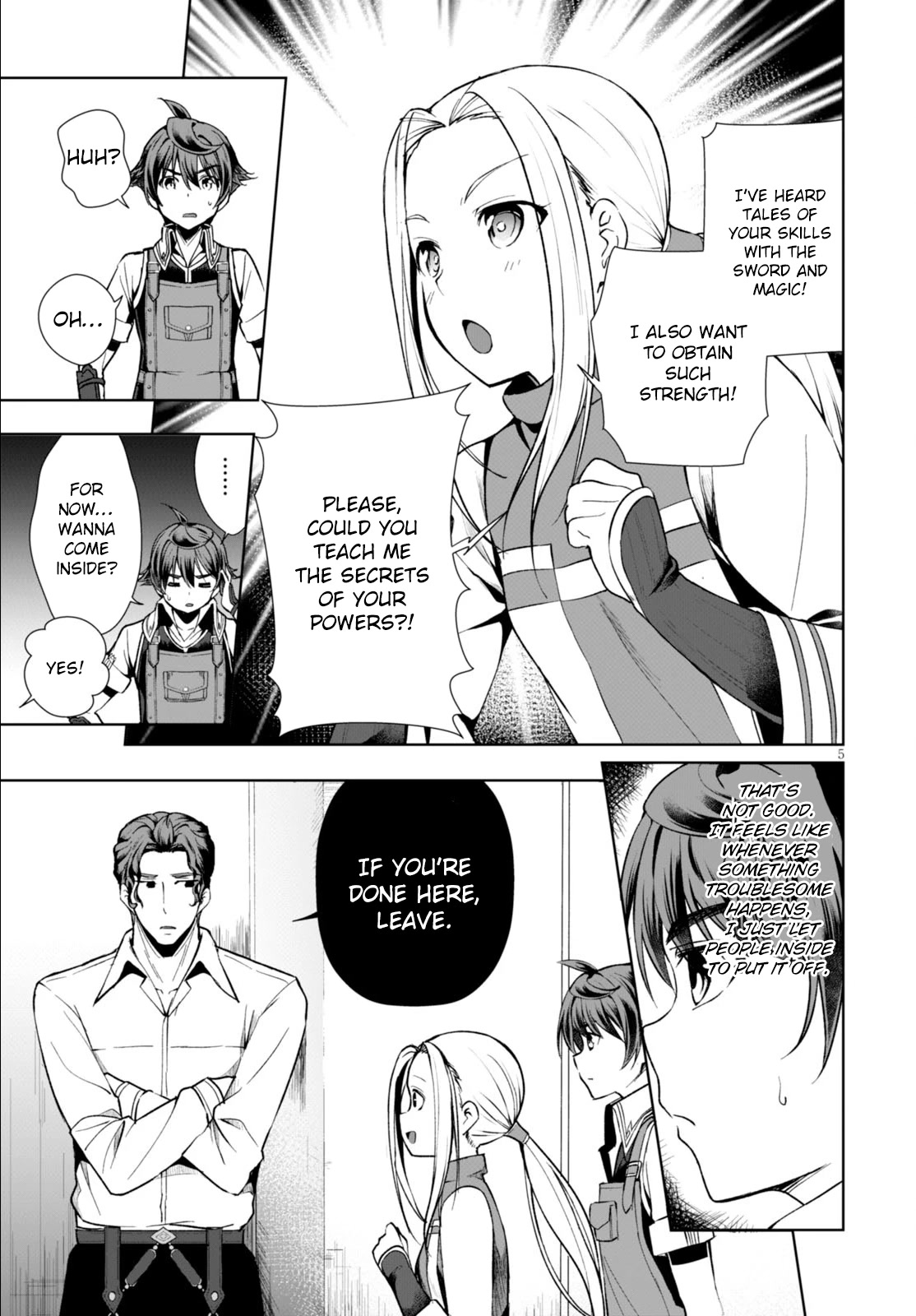 Botsuraku Youtei Nanode, Kajishokunin wo Mezasu chapter 4 page 6