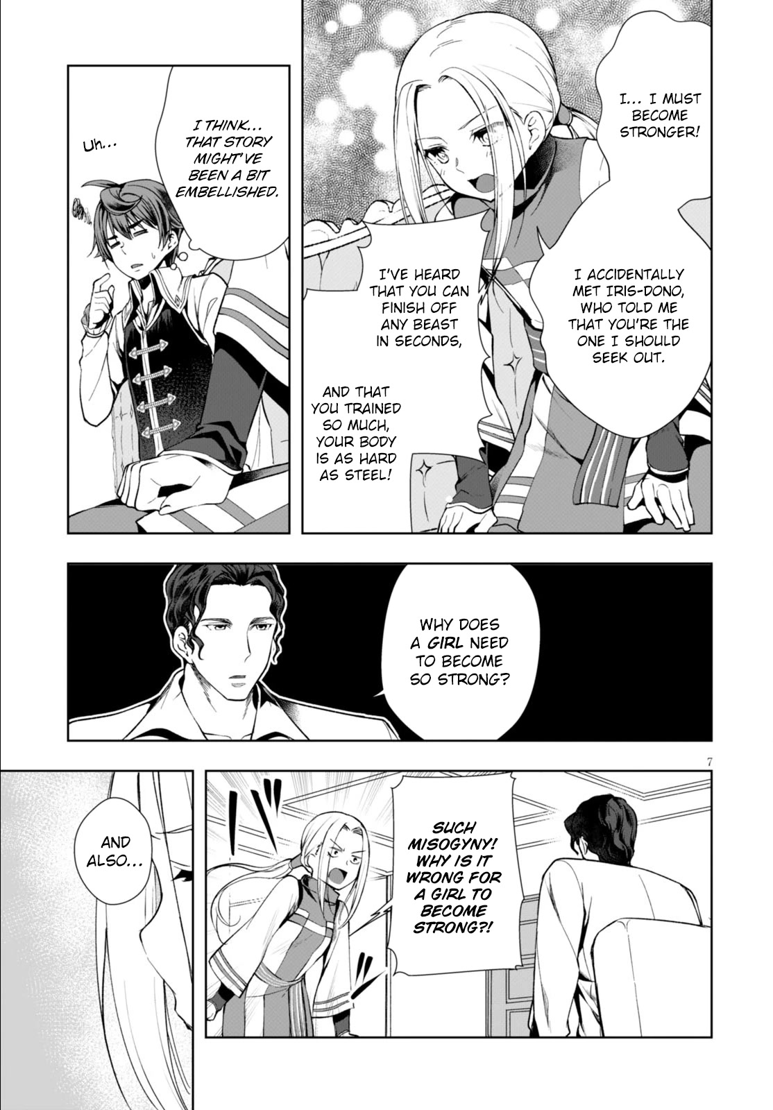 Botsuraku Youtei Nanode, Kajishokunin wo Mezasu chapter 4 page 8