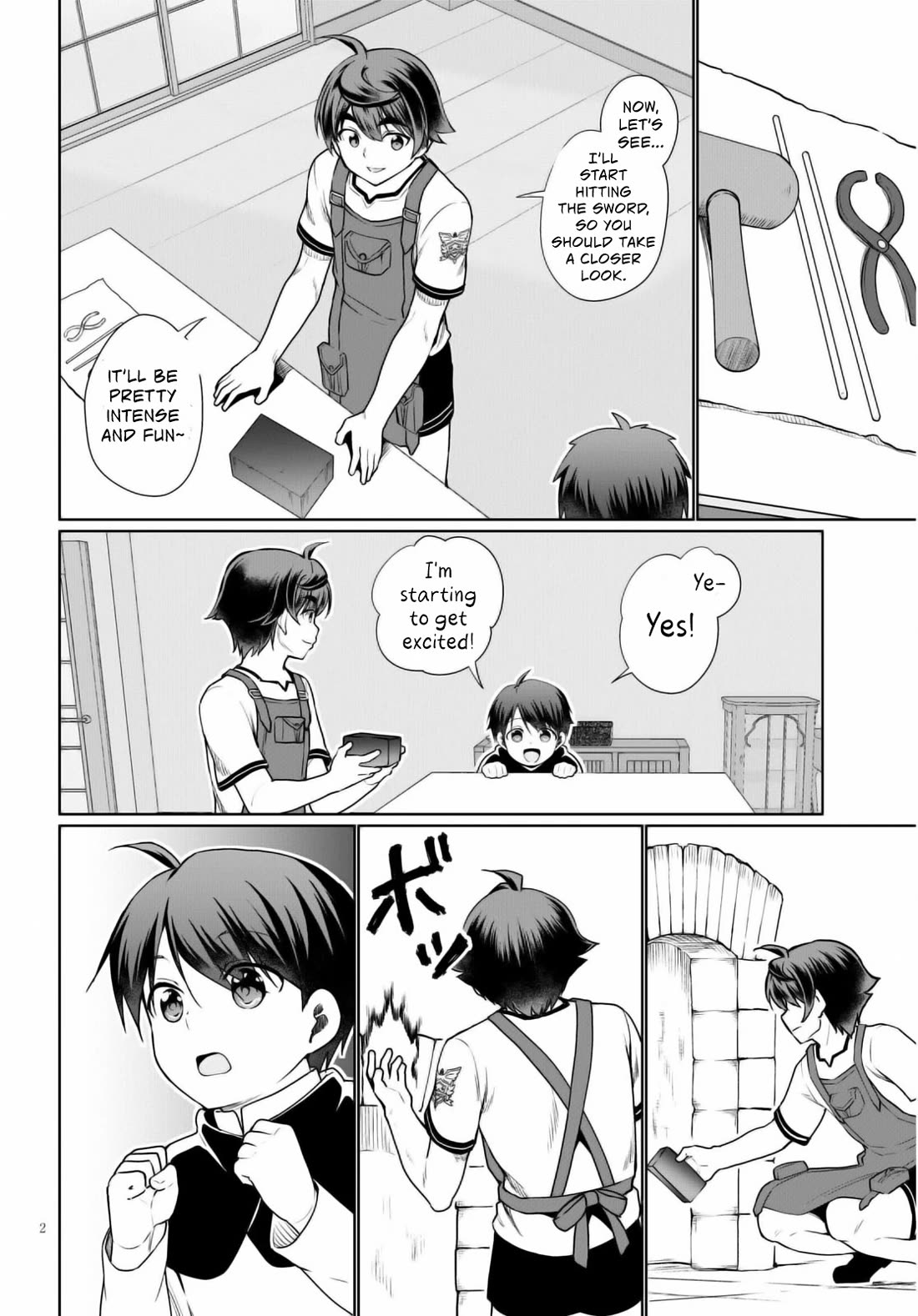 Botsuraku Youtei Nanode, Kajishokunin wo Mezasu chapter 40 page 3