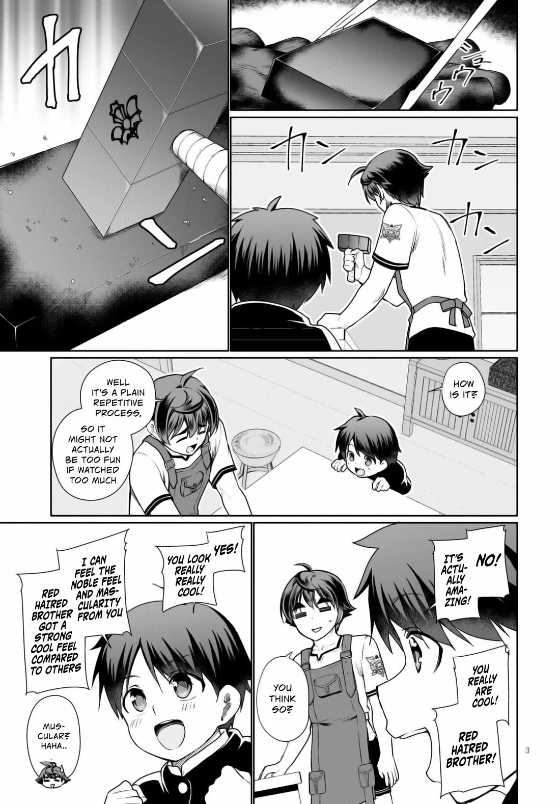 Botsuraku Youtei Nanode, Kajishokunin wo Mezasu chapter 40 page 4