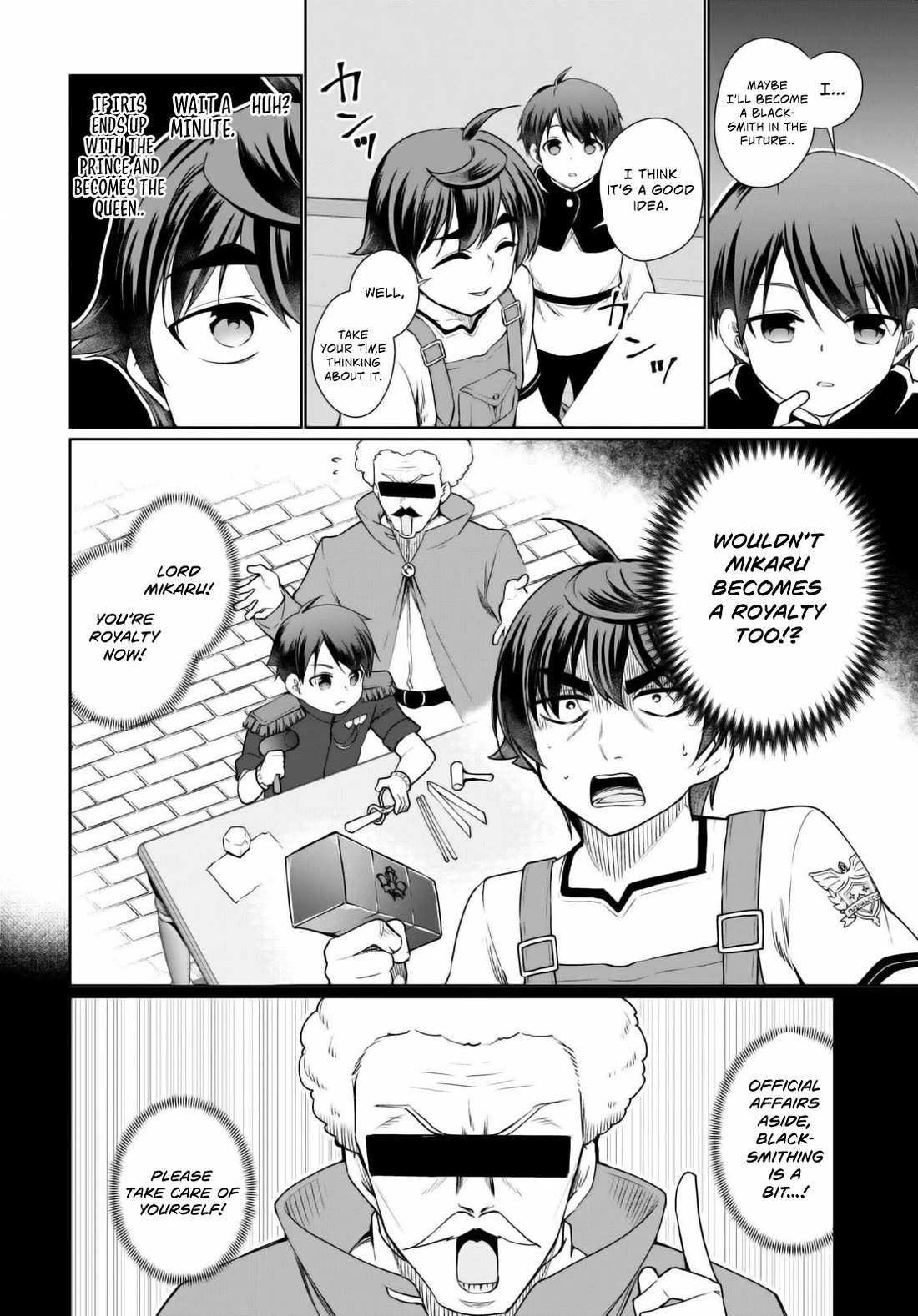 Botsuraku Youtei Nanode, Kajishokunin wo Mezasu chapter 40 page 5