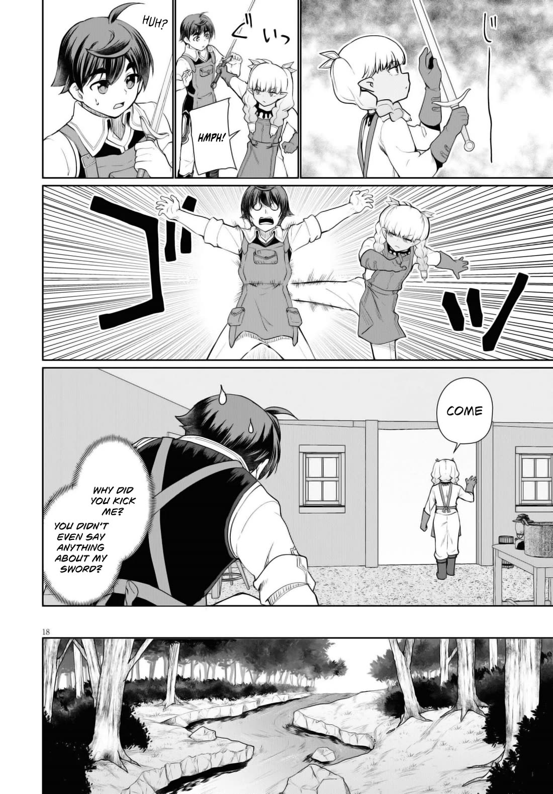 Botsuraku Youtei Nanode, Kajishokunin wo Mezasu chapter 43 page 19