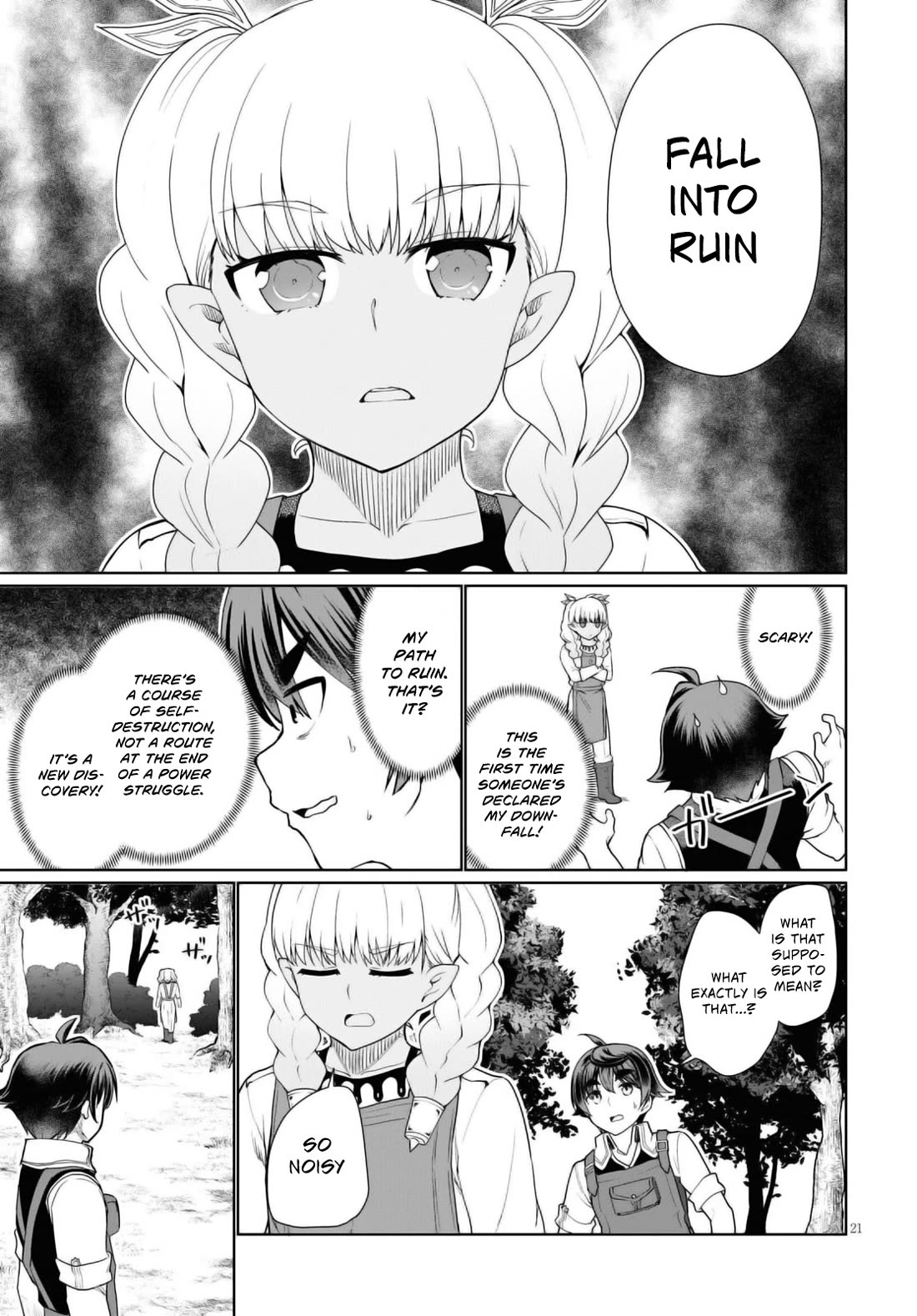 Botsuraku Youtei Nanode, Kajishokunin wo Mezasu chapter 43 page 22