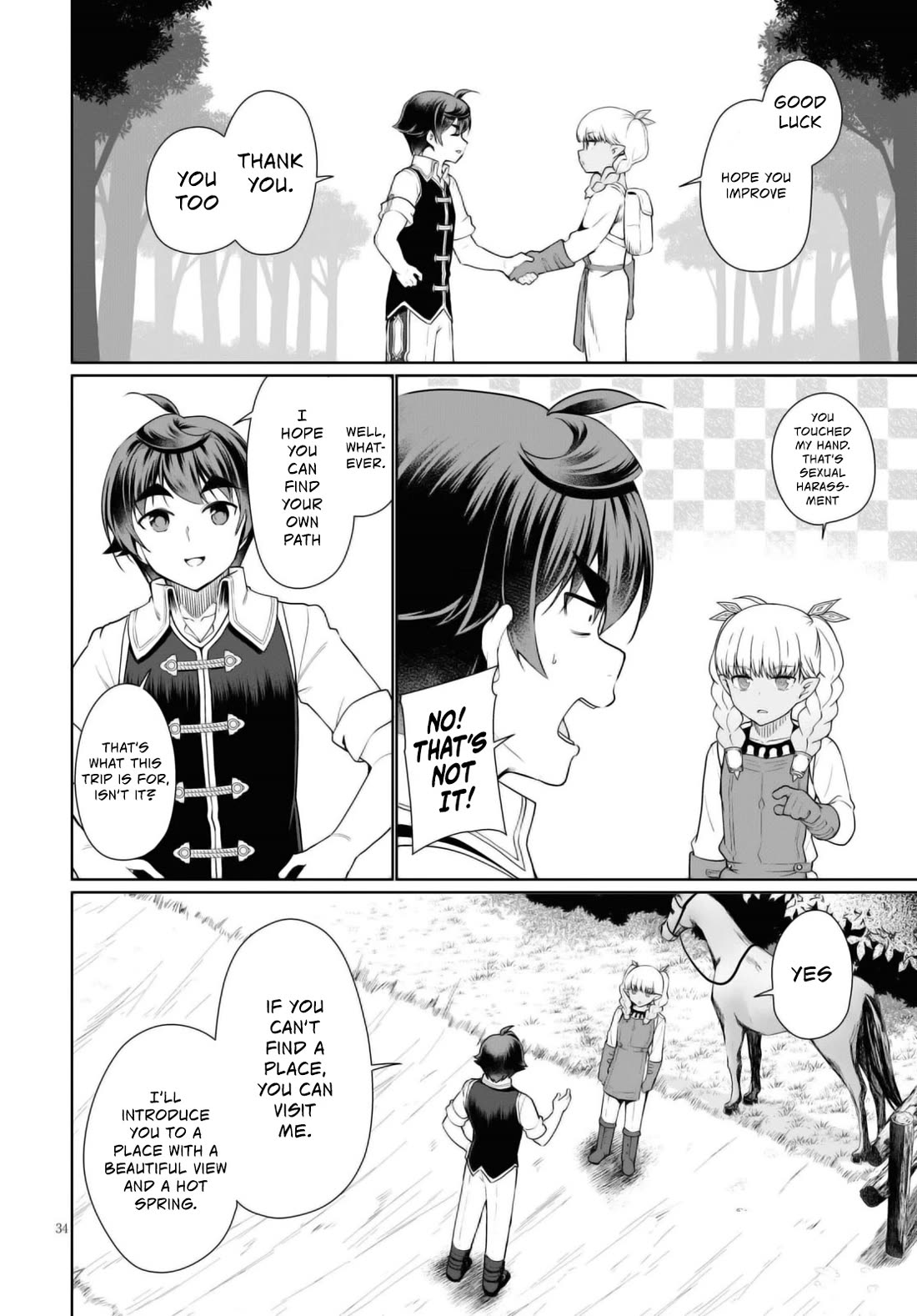 Botsuraku Youtei Nanode, Kajishokunin wo Mezasu chapter 43 page 35