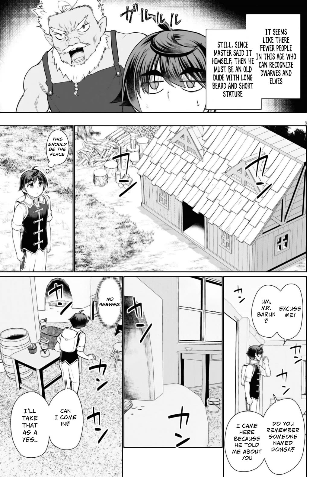 Botsuraku Youtei Nanode, Kajishokunin wo Mezasu chapter 43 page 6