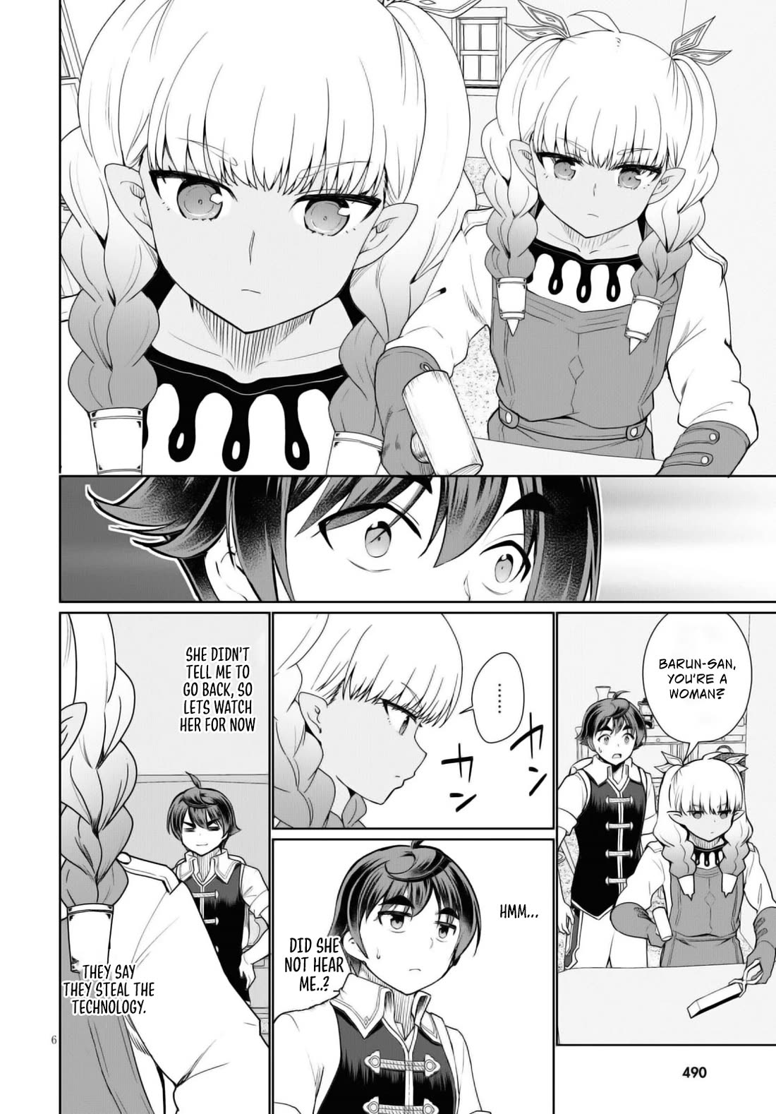 Botsuraku Youtei Nanode, Kajishokunin wo Mezasu chapter 43 page 7