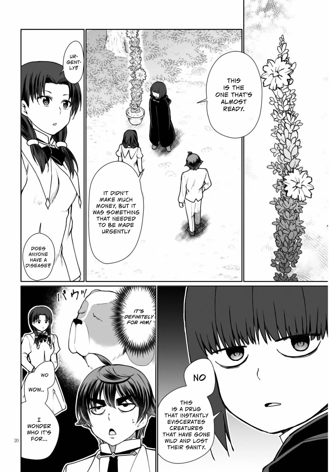 Botsuraku Youtei Nanode, Kajishokunin wo Mezasu chapter 44 page 21
