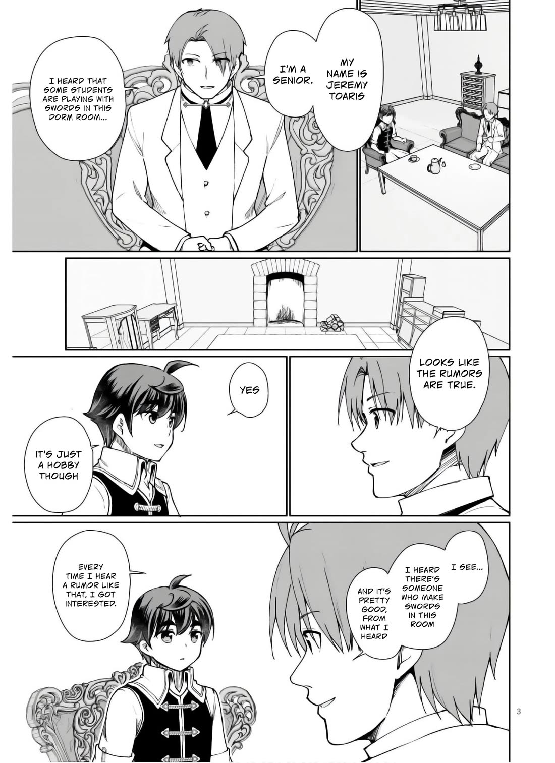 Botsuraku Youtei Nanode, Kajishokunin wo Mezasu chapter 45 page 4