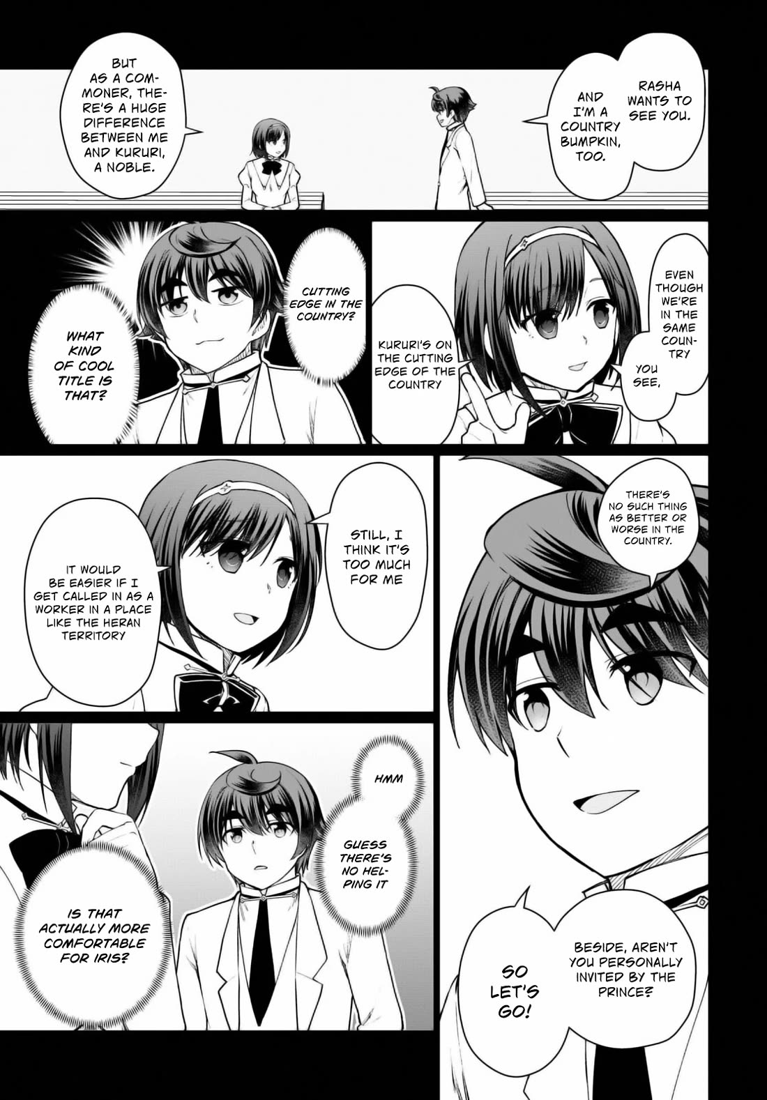 Botsuraku Youtei Nanode, Kajishokunin wo Mezasu chapter 46 page 4